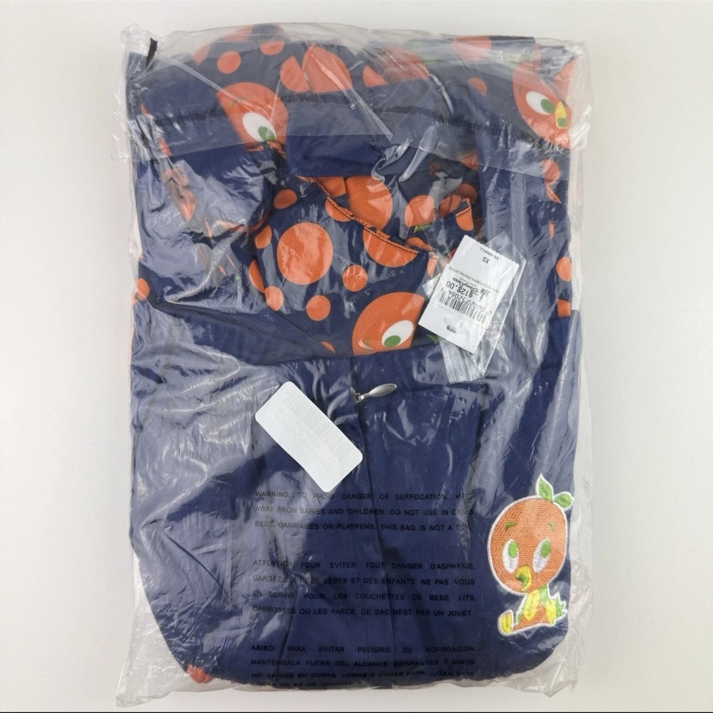 Disney Parks The Dress Shop Orange Bird Costume Dress Women's XS Navy Blue NEW! - Picture 5 of 9